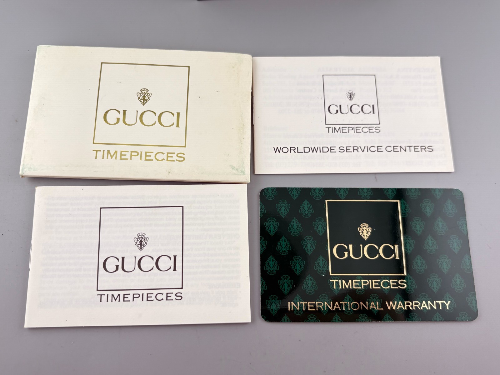 [NEAE MINT W/Full Set] Gucci Change Bezel 11/12 Women Watch Gold 12 Colors