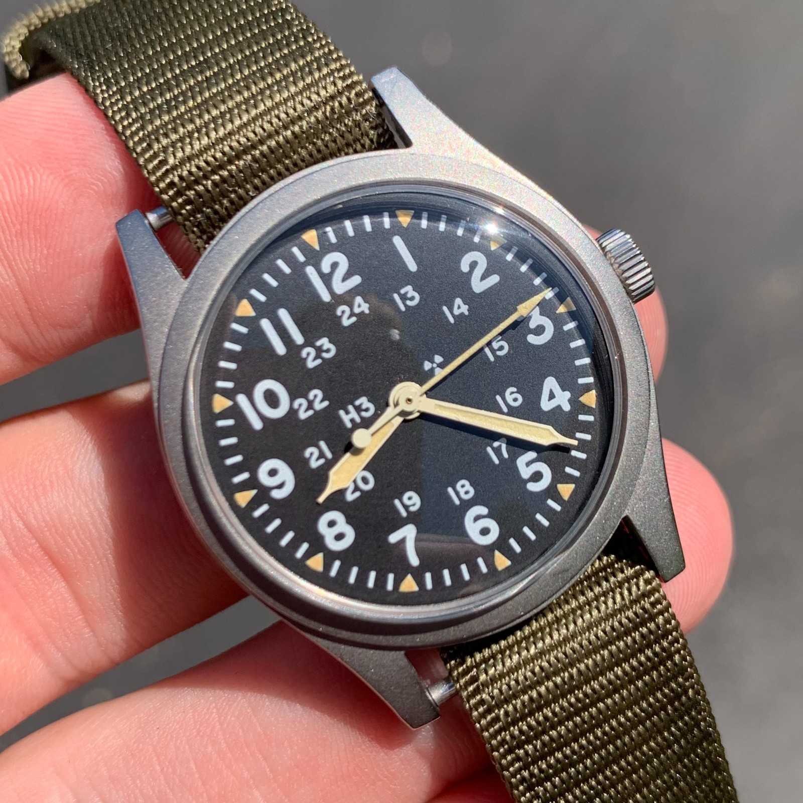 Hamilton MIL-W-46374B US Military General Purpose Field Wristwatch – Serviced