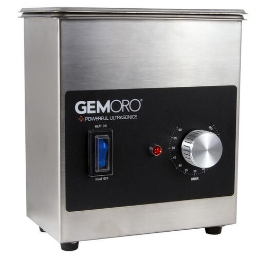 Gemoro Next-Gen Ultrasonic Jewelry Cleaner 1.5 Pint With Timer Dual Power 1731
