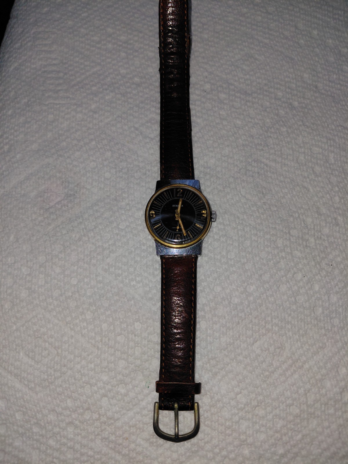 Soviet Pobeda Victory Watch Mechanical Mens Vintage USSR ORIGINAL
