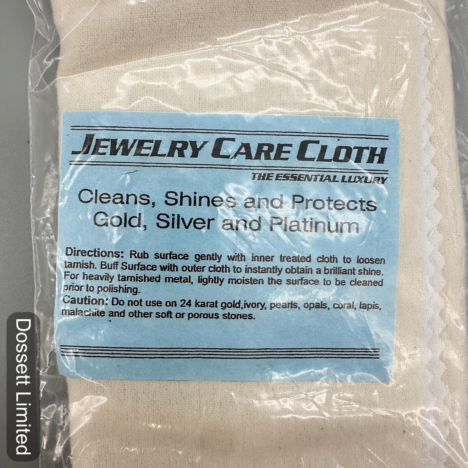 Jewelry Care Cloth 2 Pack Thimbles By The Bay San Francisco 2012 Gold Silver