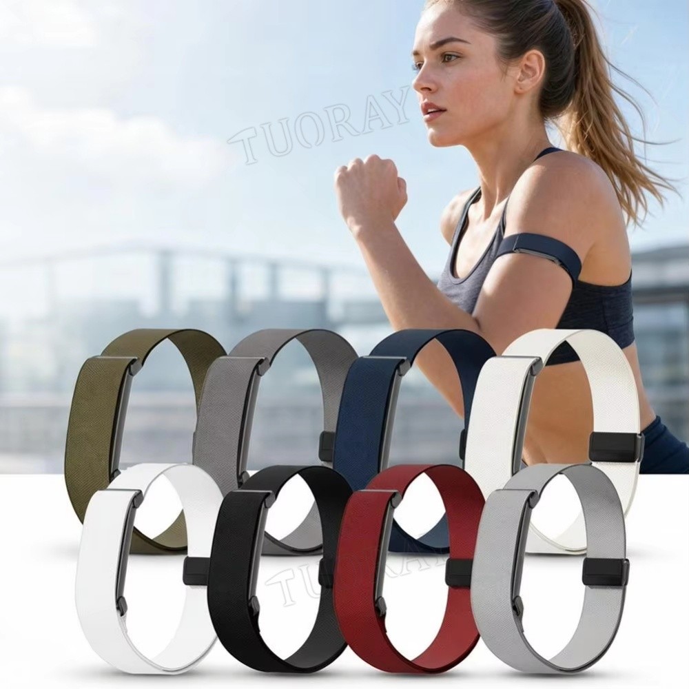 New Nylon Weave Bicep Band Strap for Google Fitbit Air Wristband & Bicep Armband