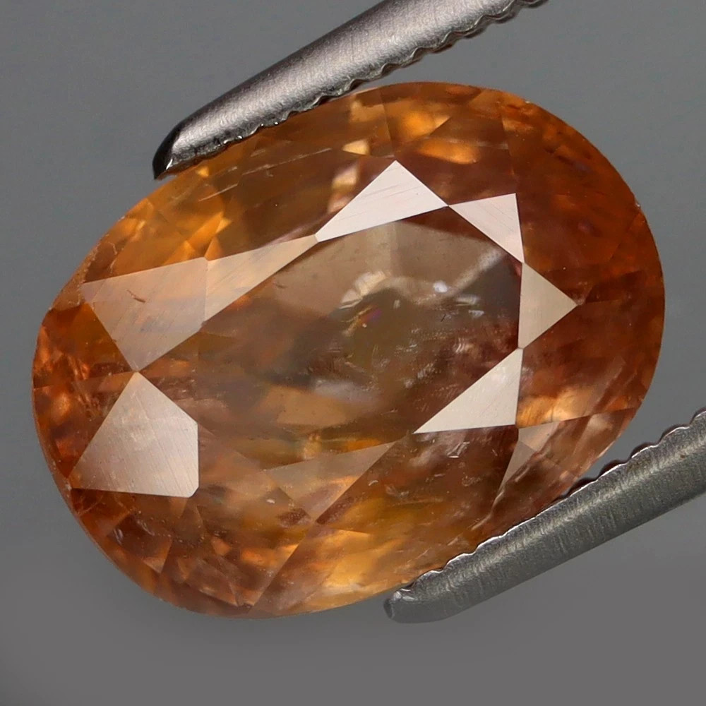 Big!! 5.46 Ct Natural Yellow Zircon Tanzania Unheated Oval Shape Loose Gemstone