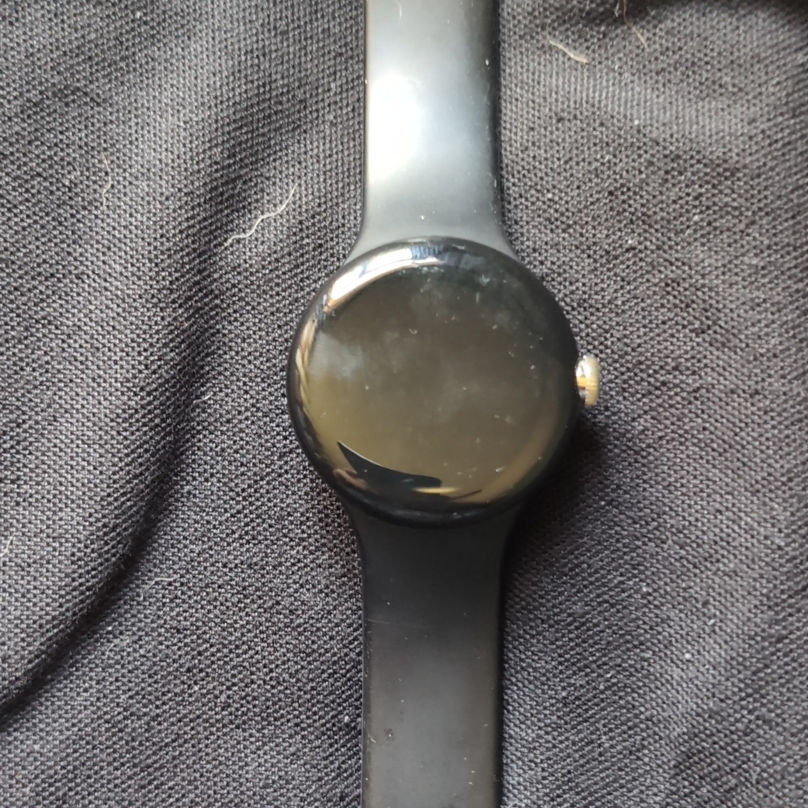 Google pixel watch gen 1 w/ Black Band and charger Charger