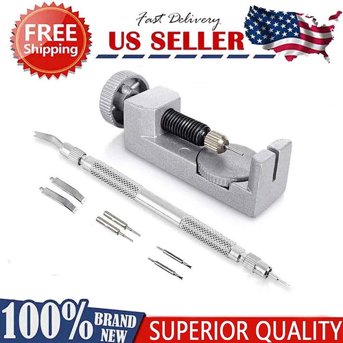 Watch Band Link Adjustment Strap Bracelet Pin Removal and Adjustment Tool Kit