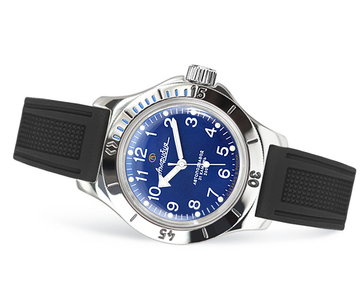 Vostok Amphibia 120812 Watch Scuba Diver Automatic US SELLER