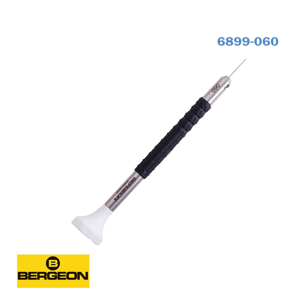 Bergeon 6899-060 Ergonomic Handle Watchmaker Screwdriver, Ø 0.60 mm