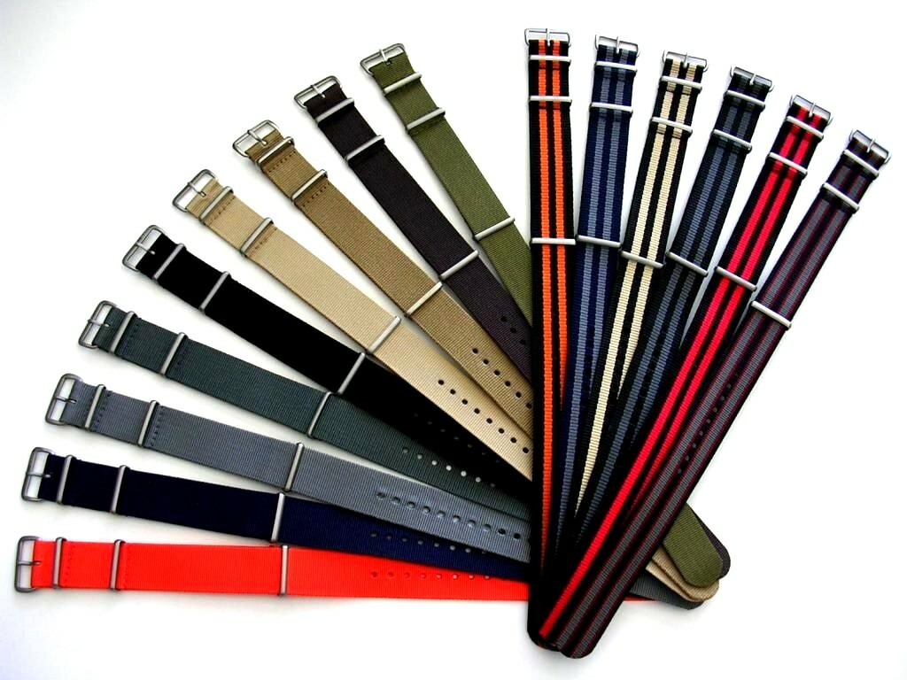 NATO ® Ballistic Nylon MoD RAF military G10 watchband Sport strap Bond IW SUISSE