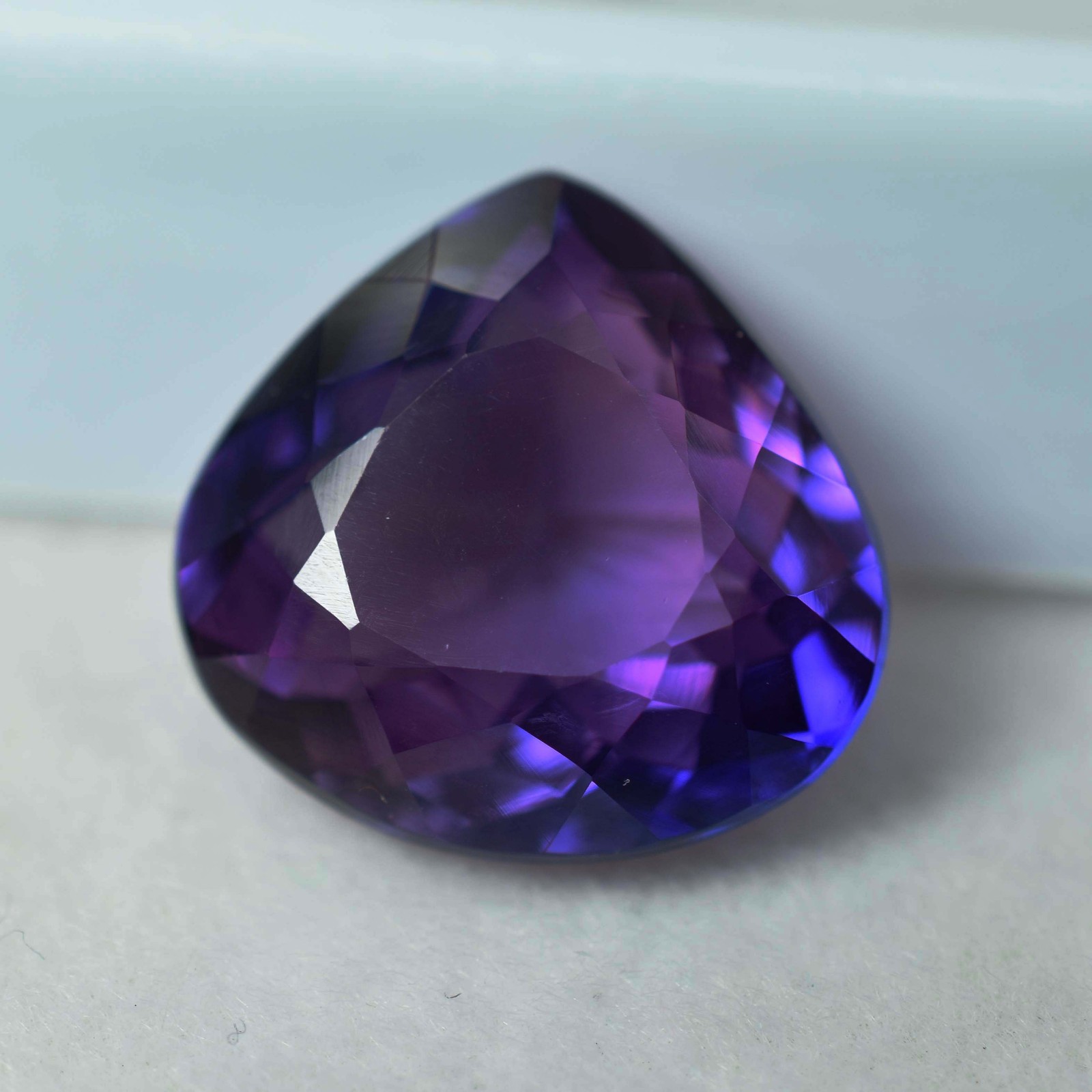 Natural 5.30 Ct PURPLE CERTIFIED Tanzanite Pear Cut Earring Size Loose Gemstone