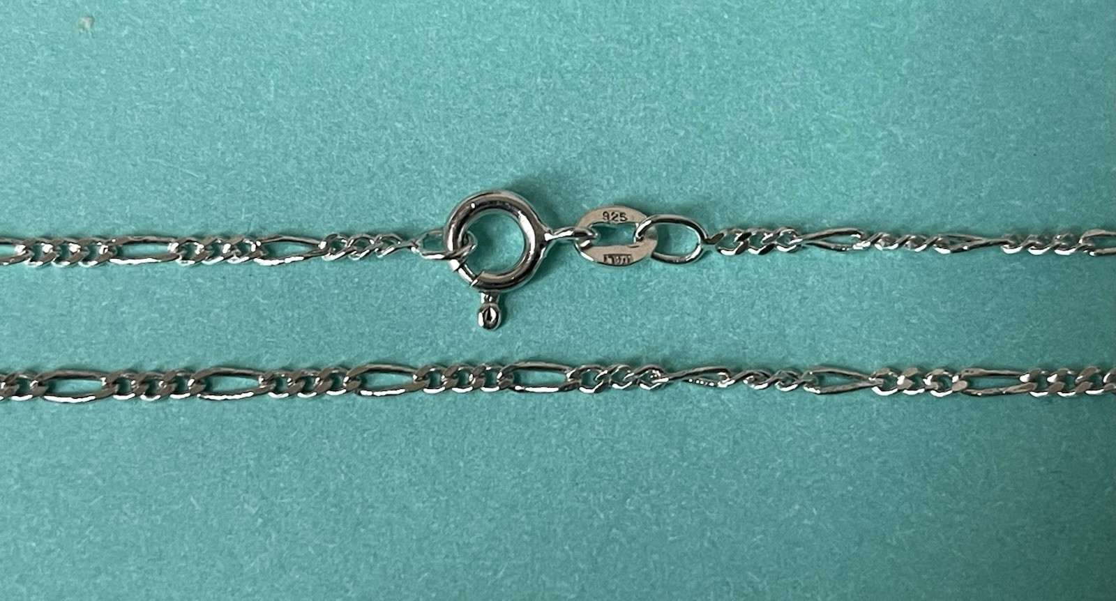 24” 1.8mm Sterling Silver .925 Figuro Chain Necklace 3.8 Grams