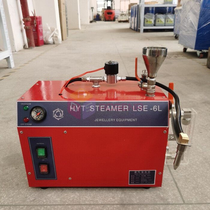 6L High Pressure Jewelry Steam Cleaner Gold Silver Jewelry Cleaning Machine