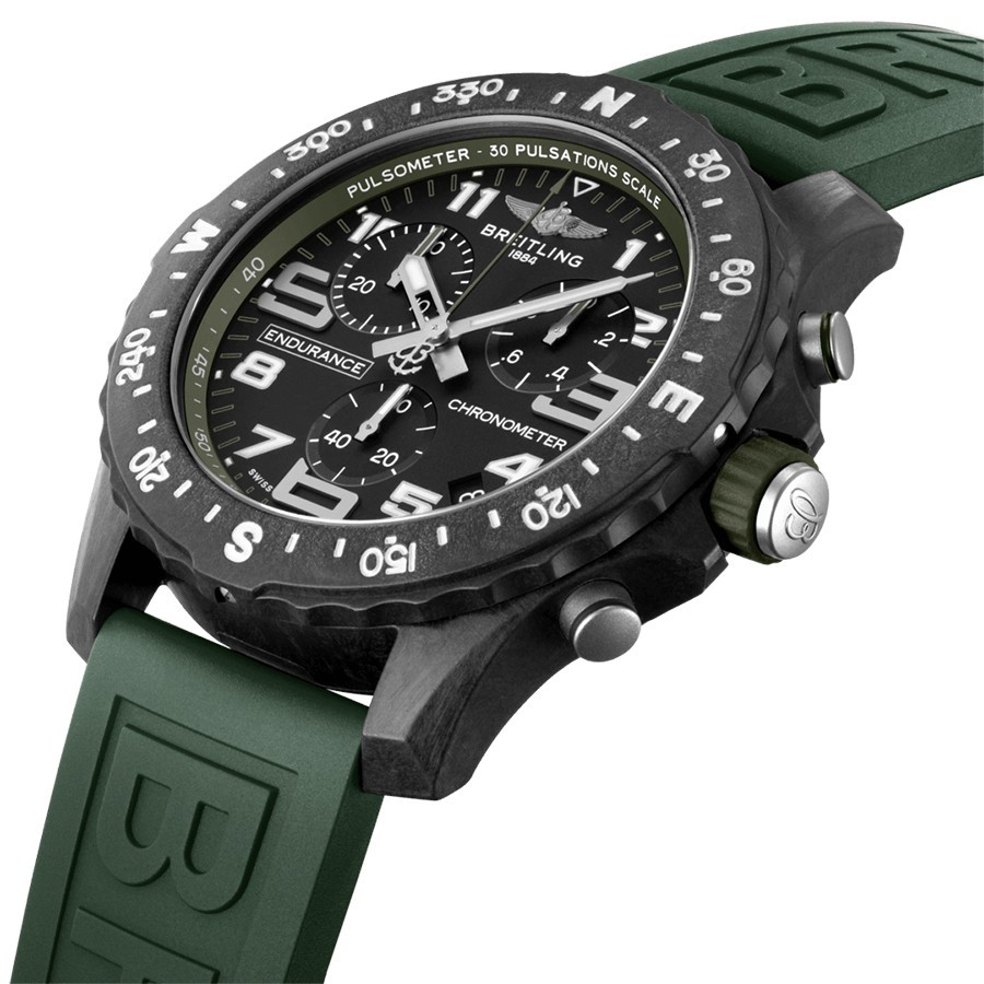 2026 Breitling Endurance Pro 44mm Black Green Dial Men’s Watch X82310D31B1S1
