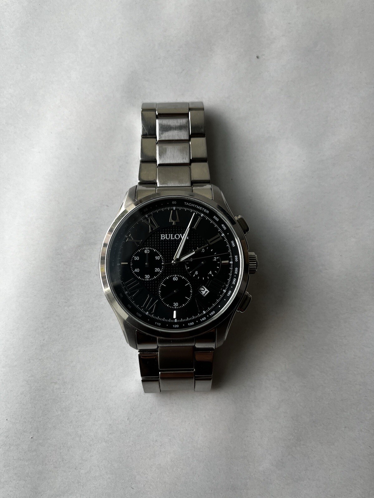 Bulova Wilton Men’s Watch – Stainless Steel Water Resistant