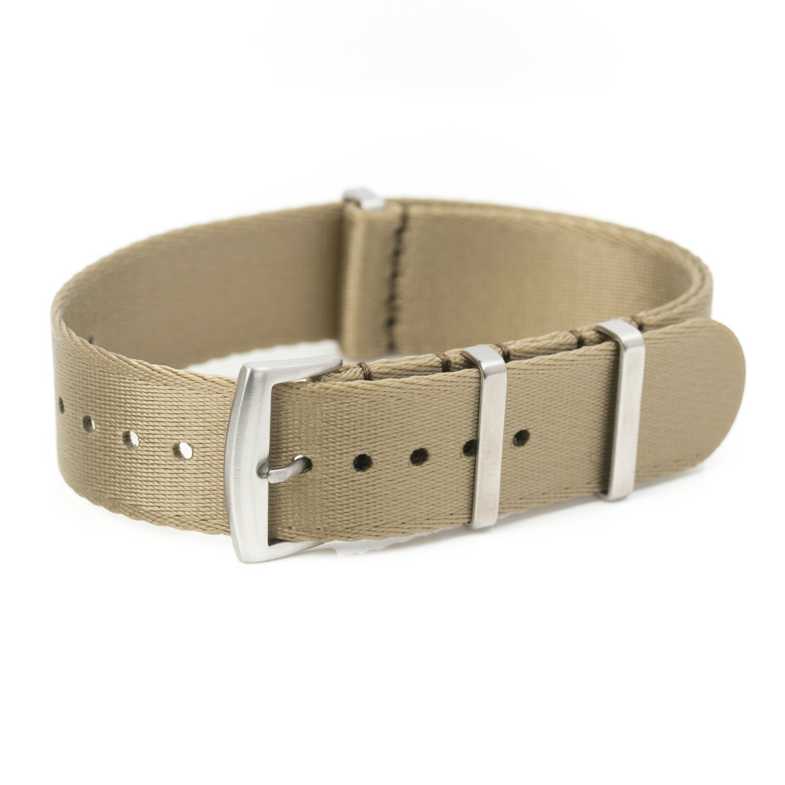 20mm 22mm Premium 1.2mm THIN Military Woven Seat Belt Nylon Watch Strap