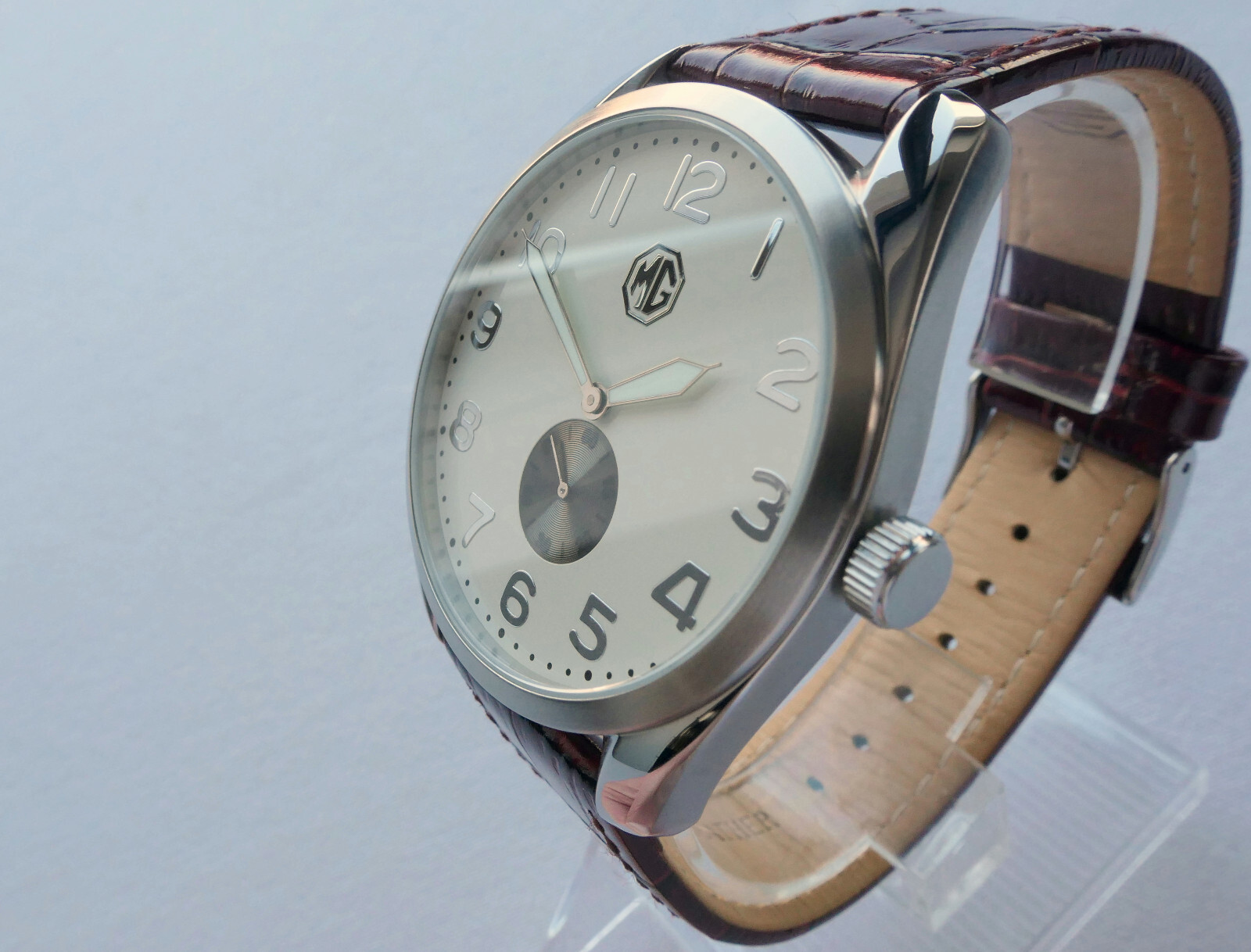 MG Morris Garages BMC MGA MGB Classic Aviator Driver Sport Car Accessory Watch