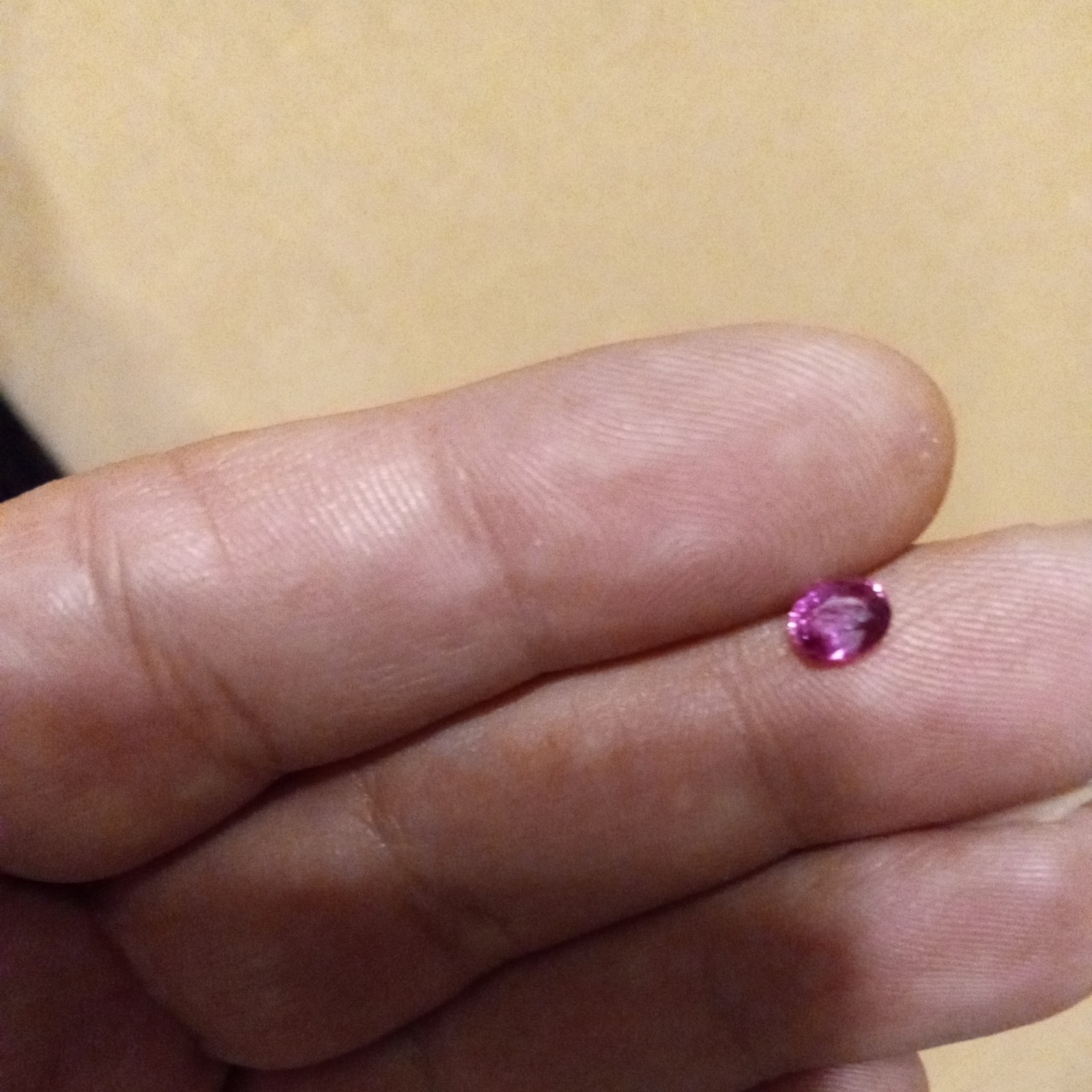 .57 ct natural purplish pink sapphire unheated oval shaped gorgeous 😍