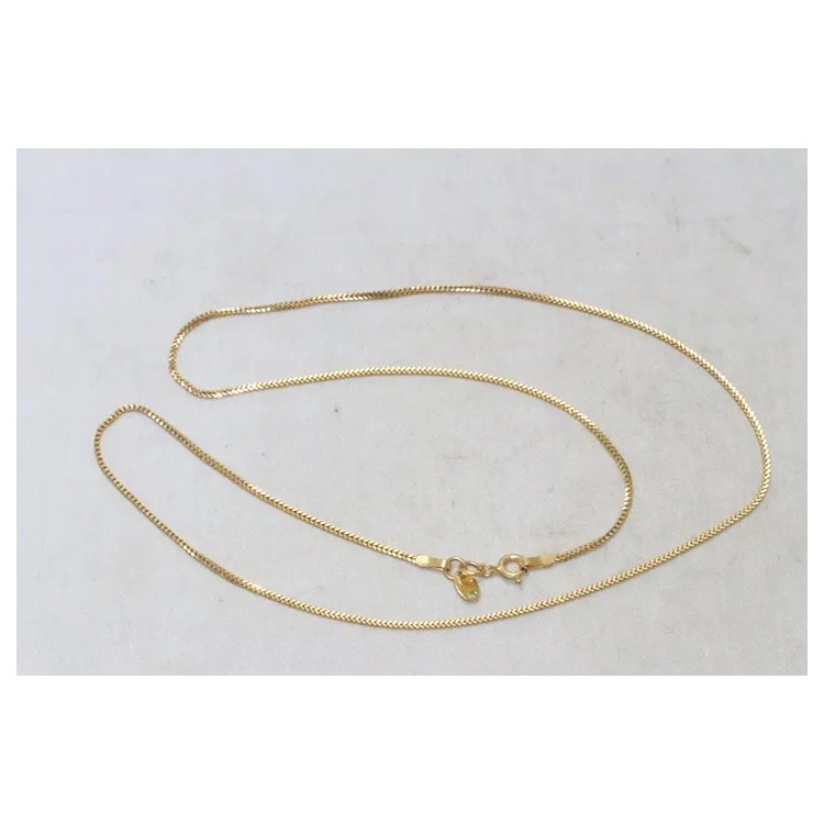 Vintage 22K Gold Foxtail Necklace