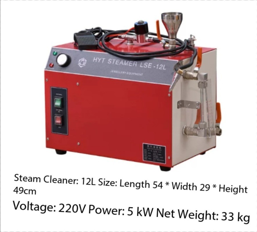 Multifunctional High-Temperature, High-Pressure Steam Cleaner for Jewelry
