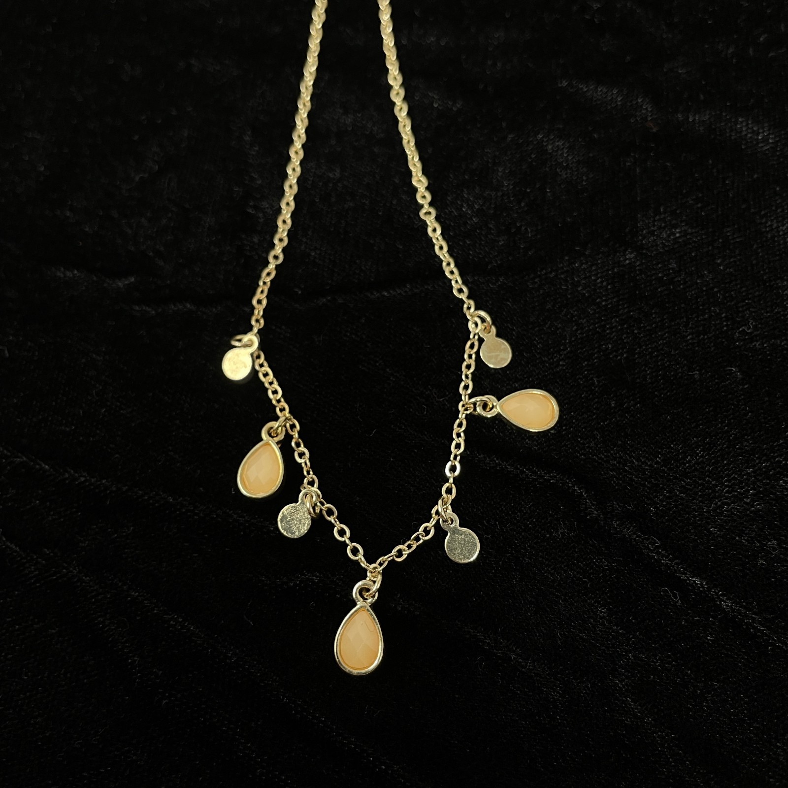 Set of 3 Separate NWOT Goldtone 16” Pendant Necklaces with 3” Extenders