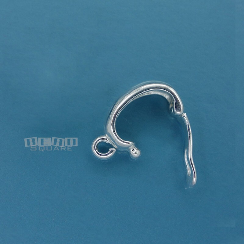 Sterling Silver Hinged Pendant Bail Enhancer Connector w/Open Loop #33319