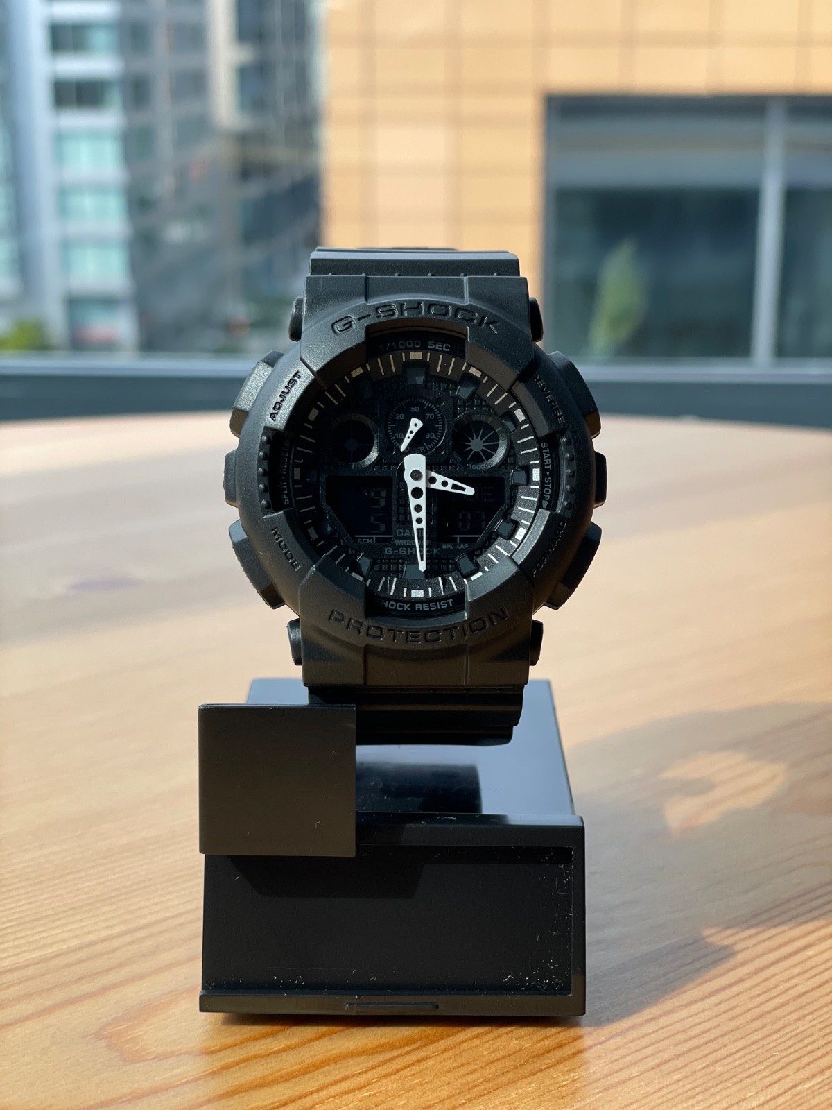 Casio G-Shock Analog Digital GA-100-1A1ER Black Watch Men’s