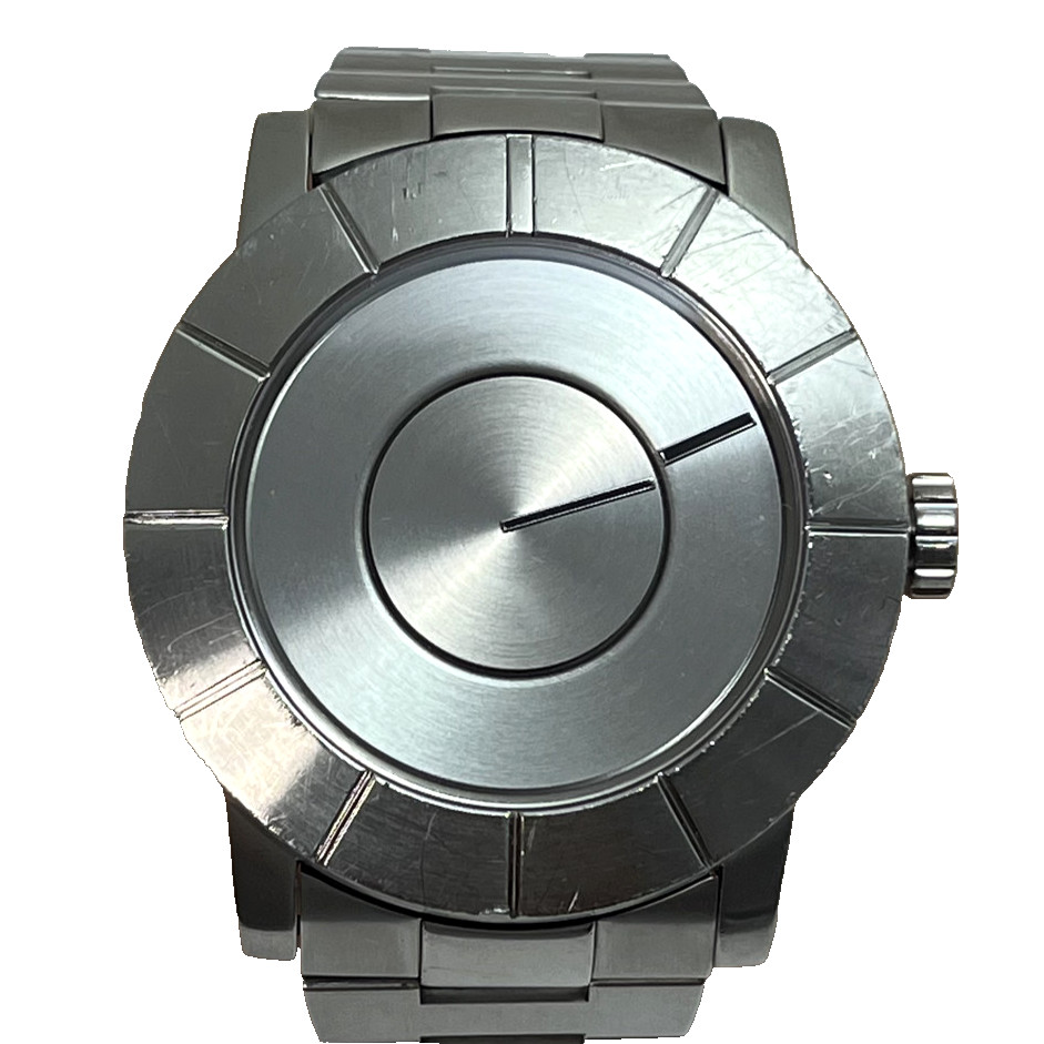 Rare Seiko ISSEY MIYAKE TO Automatic Watch Tokujin Yoshioka Silver SS Japan#B879