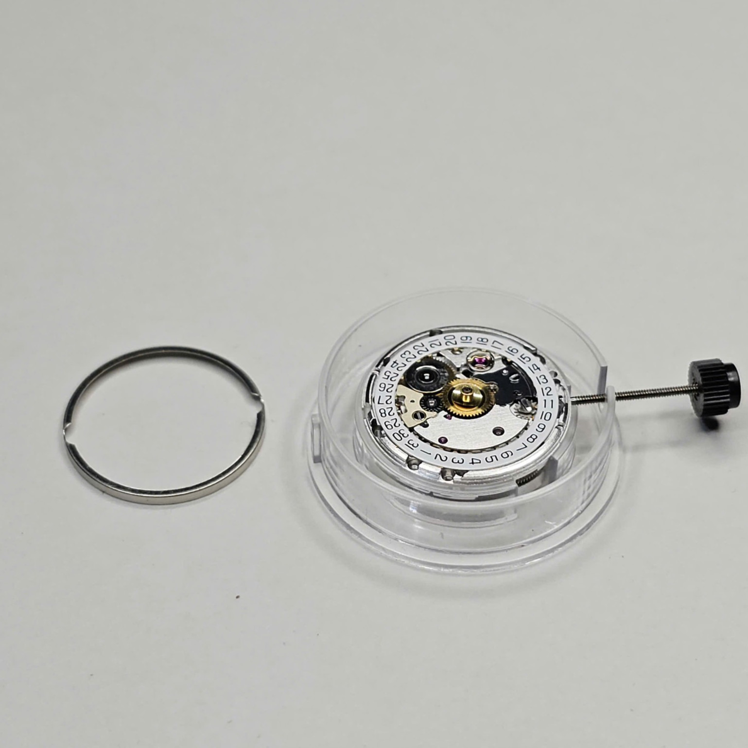 ETA 7750 VALJOUX 7750 DIAL set, DATE ONLY Ø 29.5 mm, 2x WHITE with MOP SUB-DIALS