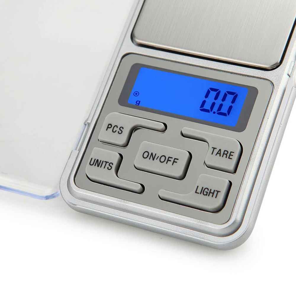 Portable 500g x 0.01g Mini Digital Scale Jewelry Pocket Balance Weight Gram LCD