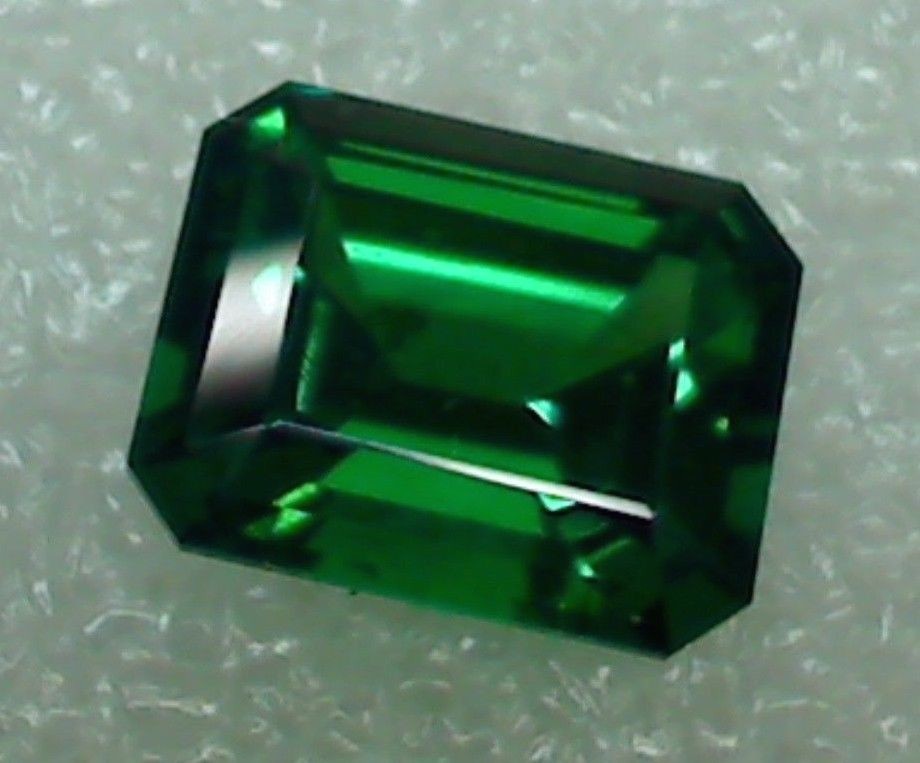 RARE Vibrant Green OCTAGON Cut YAG 11x9mm Loose Stone