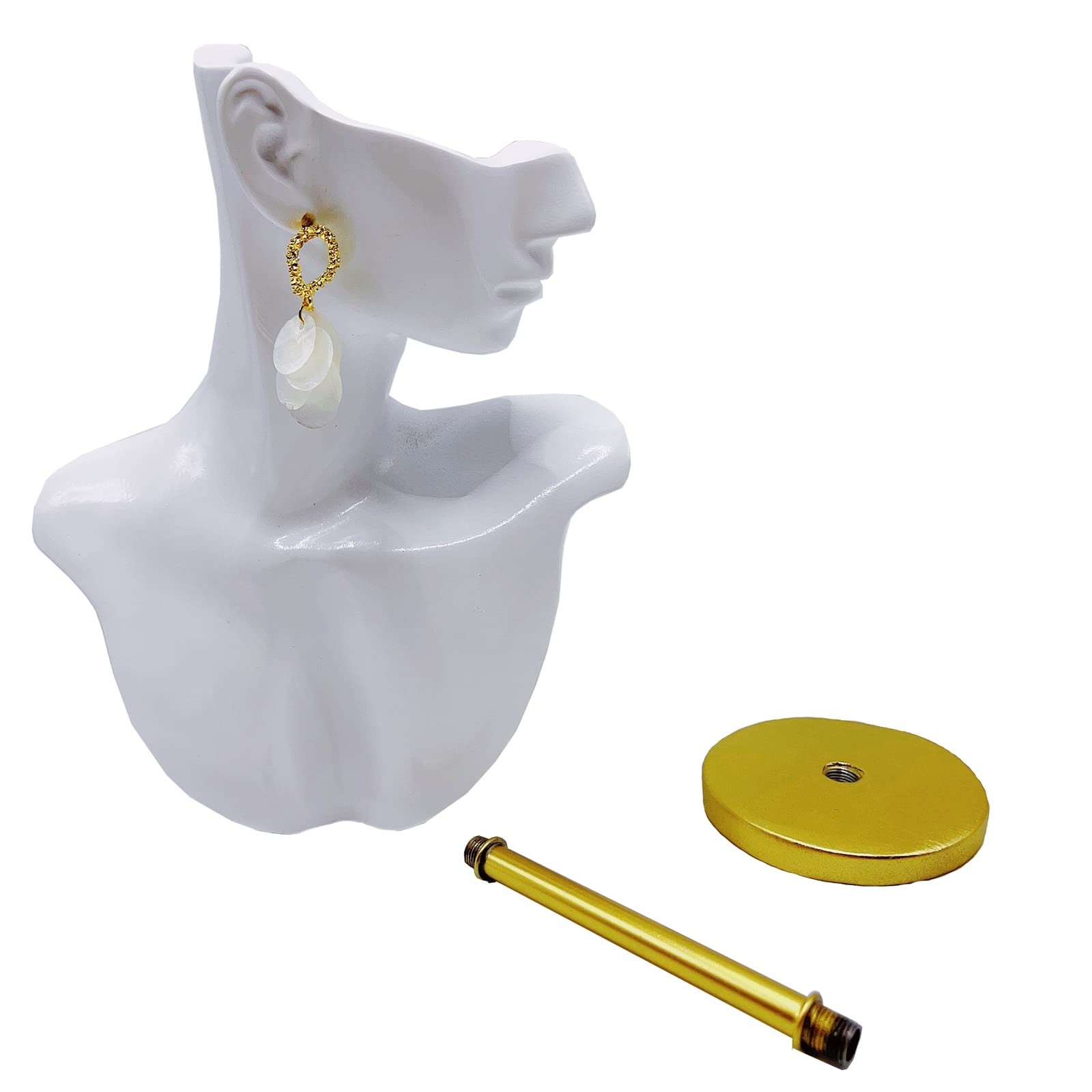 Jewelry Display Stand Jewelry Mannequin Bust Necklace Earring Display Holder …