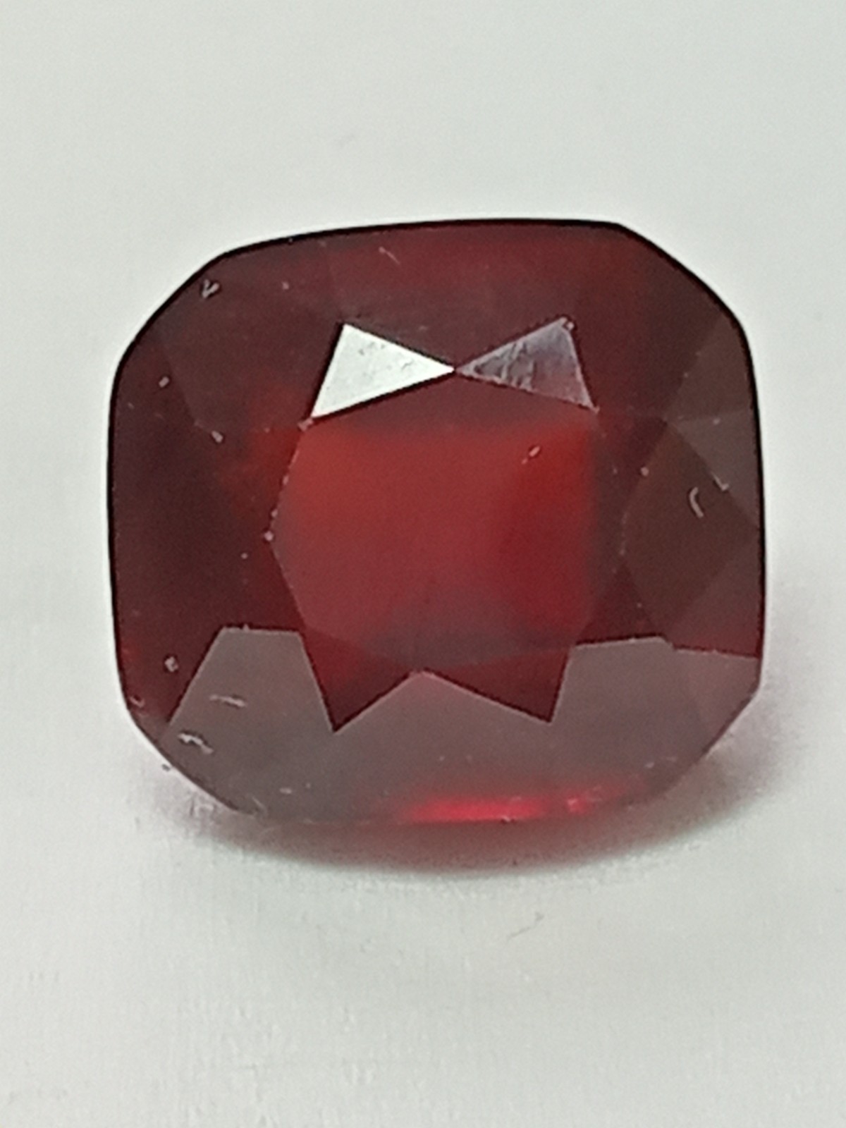 12.30 ct Natural Hessonite garnet unheated, loose gemstone 12.8×11.7x9mm