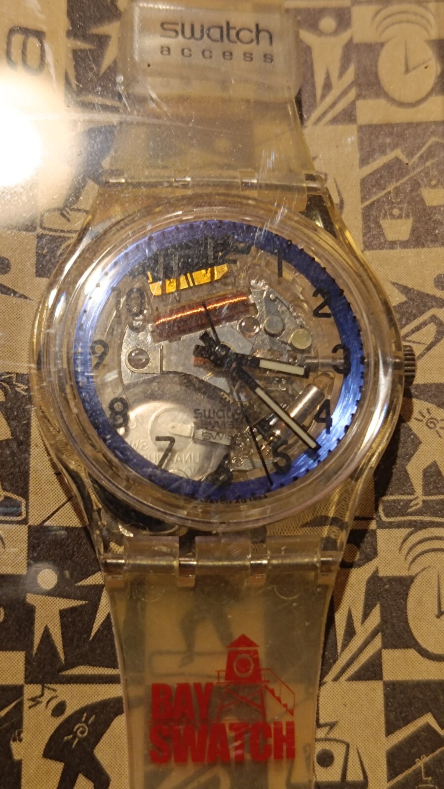 Swatch Bay Swatch SKK103PACK5 LIMITED EDITION Sestriere 1997 RARE New