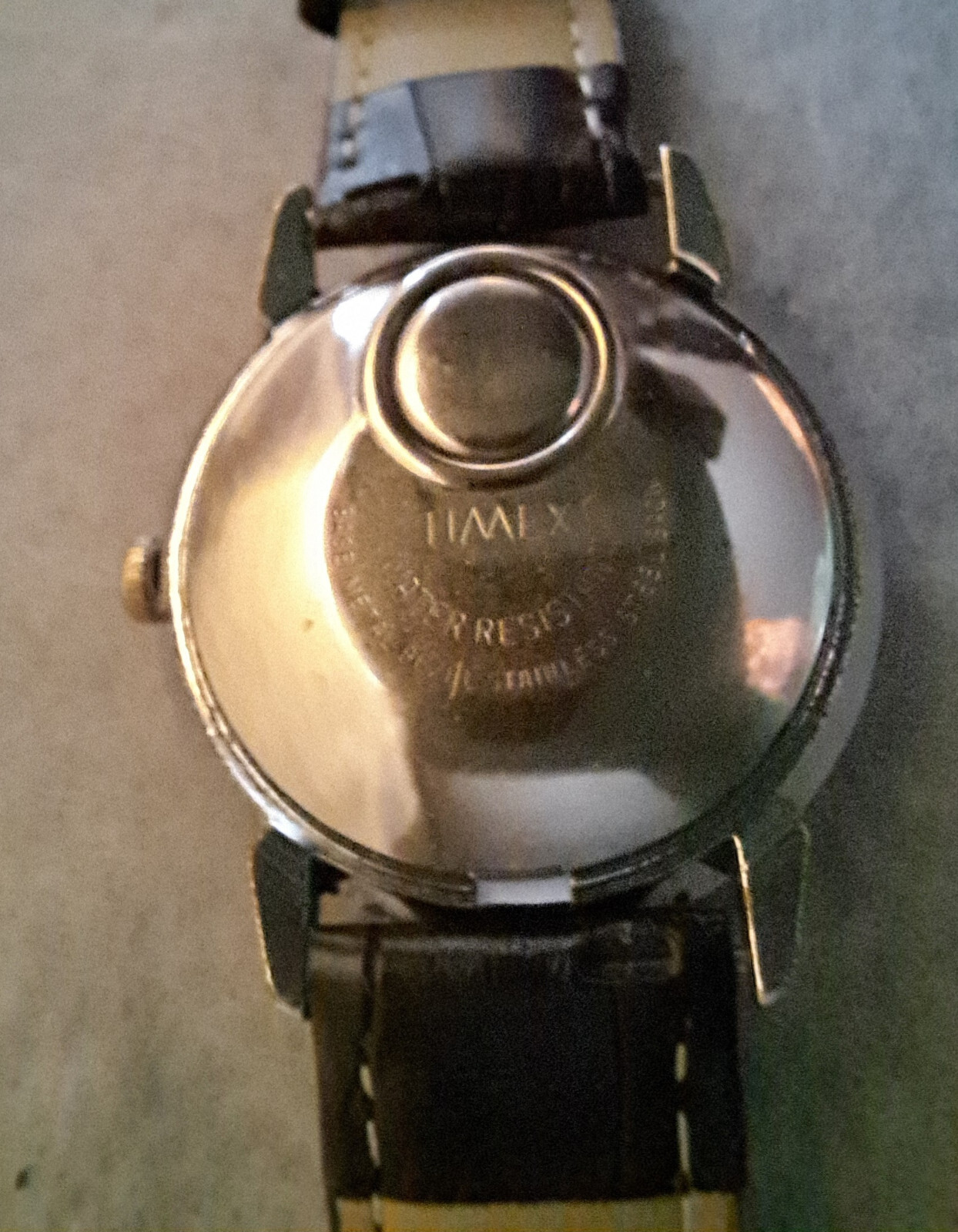 A Very Nice Vintage 1976 Timex Dynabeat Mens watch 77152-25376
