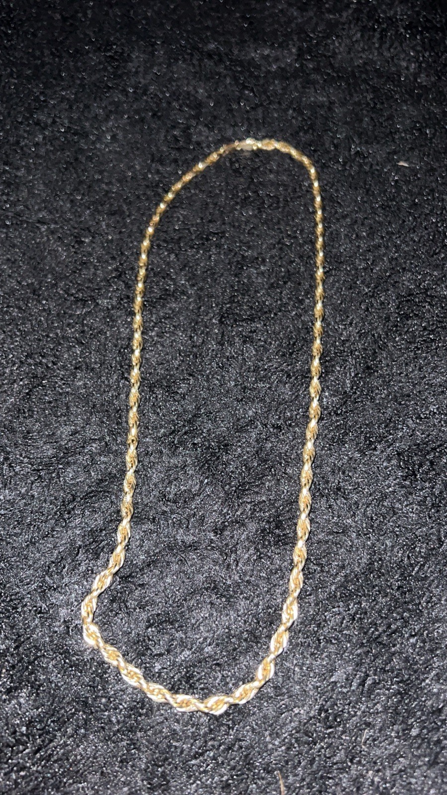 Mens Women 14k Yellow Gold Chain Hollow Rope Necklace 5mm THICK 24″ 24 inch 9G