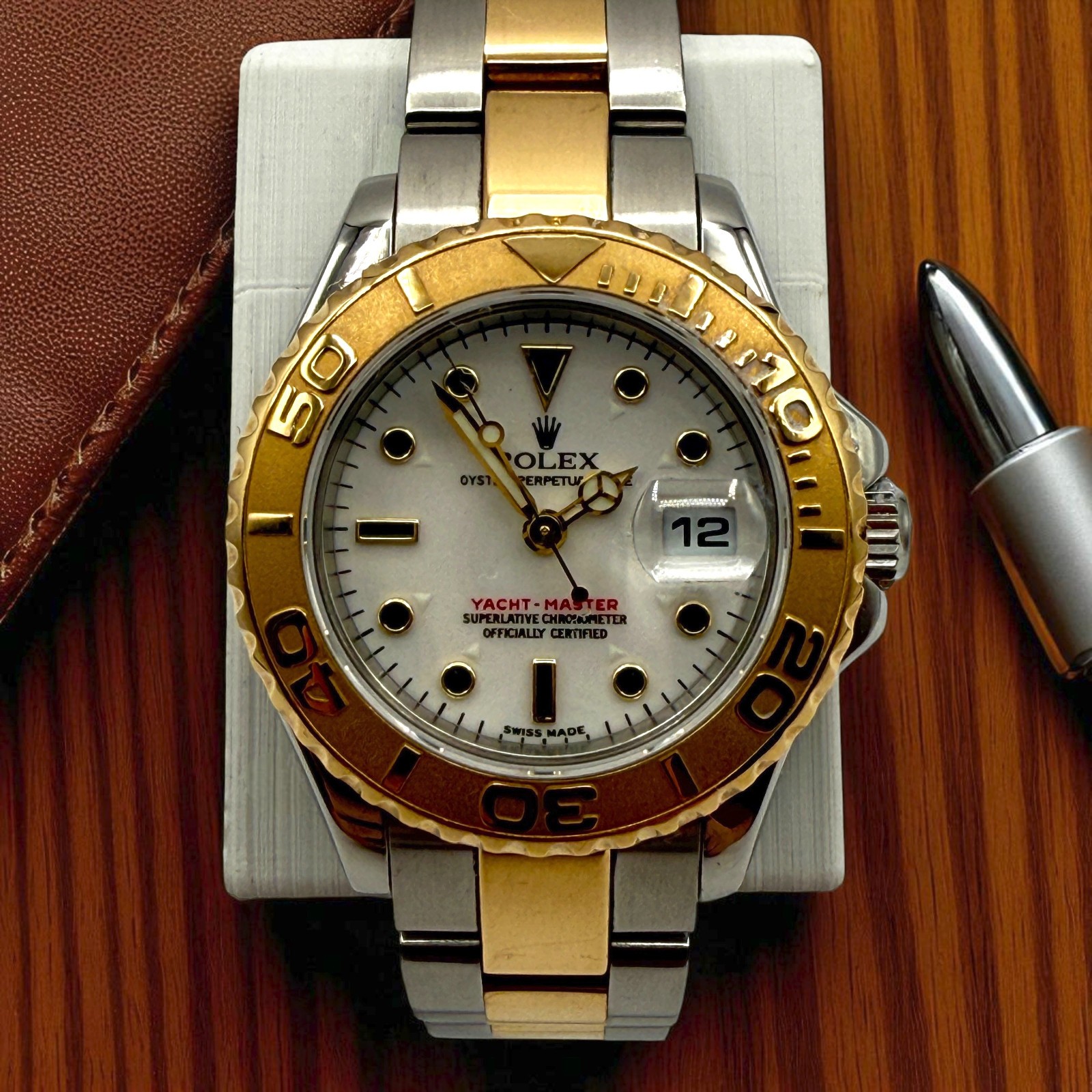 2003 Rolex Yacht Master 29mm–Ref # 169623–Two-Tone Steel & 18k Gold–Complete Set