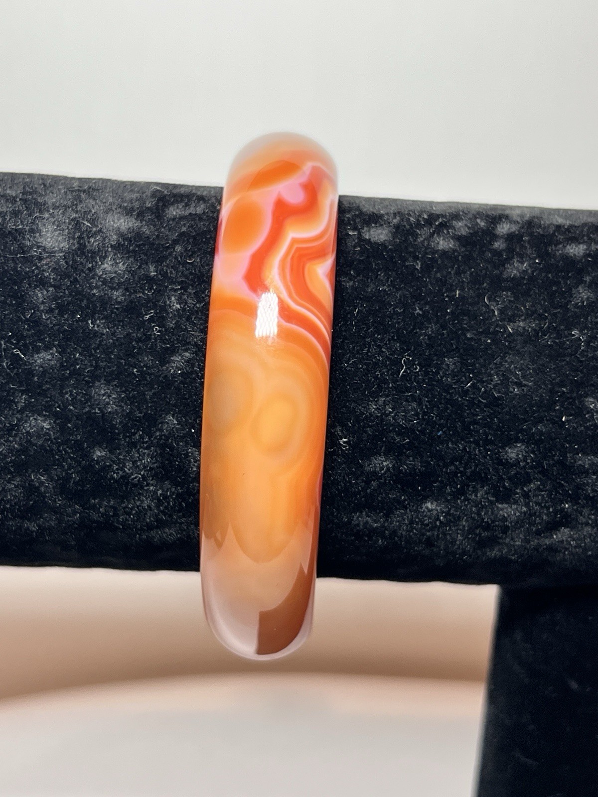 Carnelian Bangle – Inner Diameter 56mm – See pics for more details