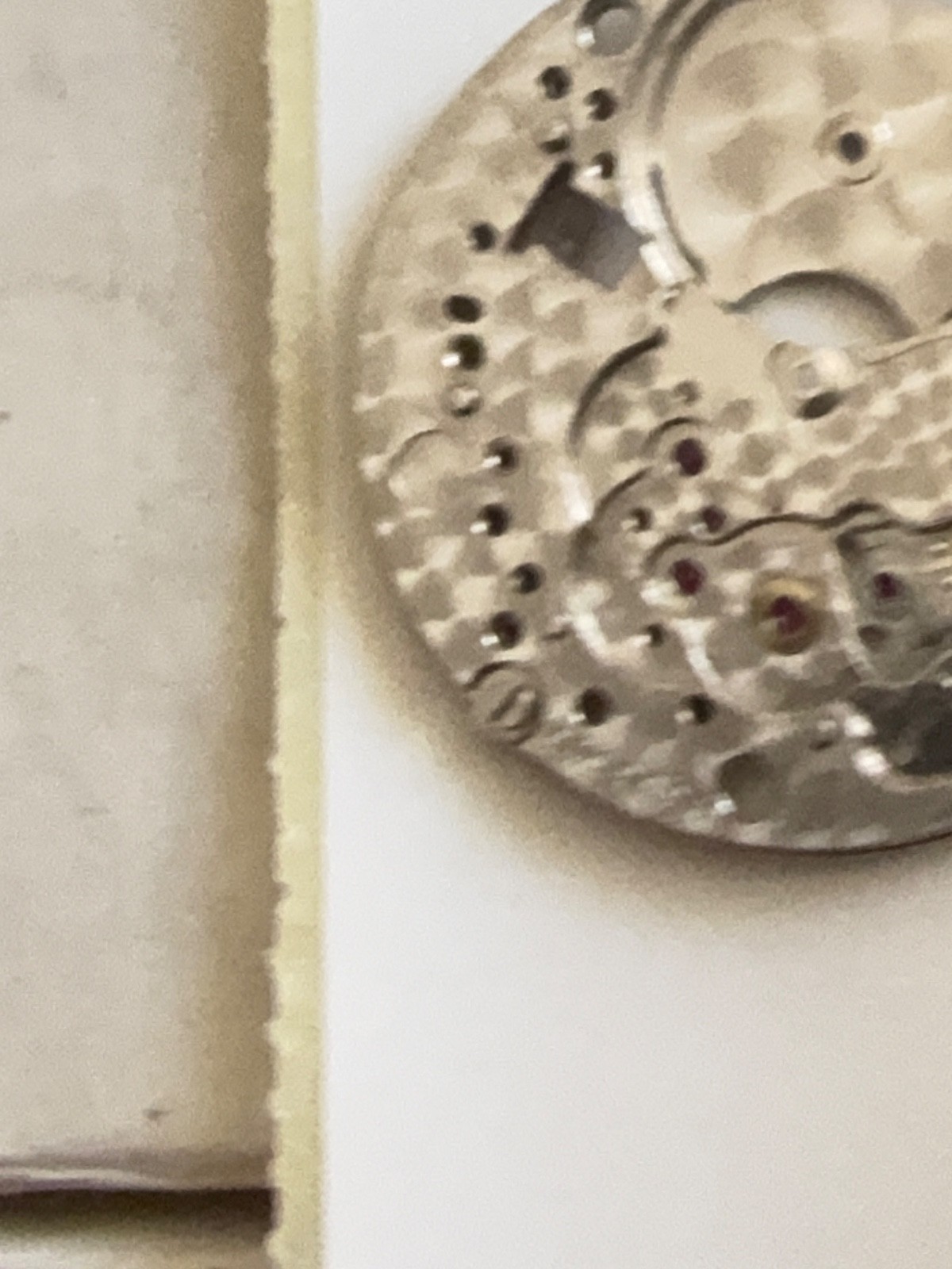 Genuine 100% Authentic ROLEX 1530 – 1570 100 Main Plate but good condition