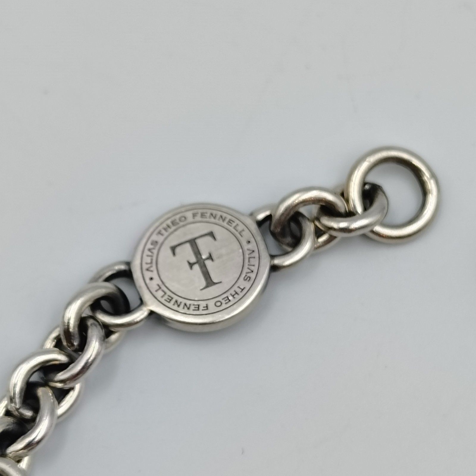 Theo Fennell Alias Acrobat Oxidized Sterling Silver 925 Bracelet 6.25″ £750