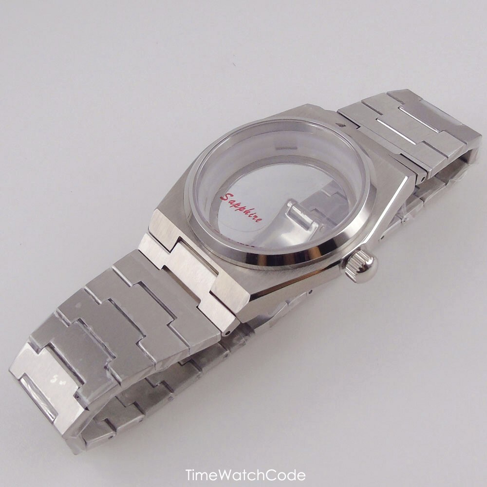 for PRX Super Player Men Watch MOD Watch Case 40mm fit NH35 NH36 NH38 Sapphire