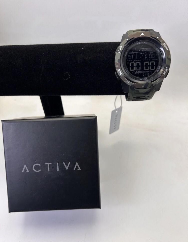 Invicta WATCH Activia X Men’s 45mm Camouflage Digital ACW8105MC001 NEW BOX/TAG