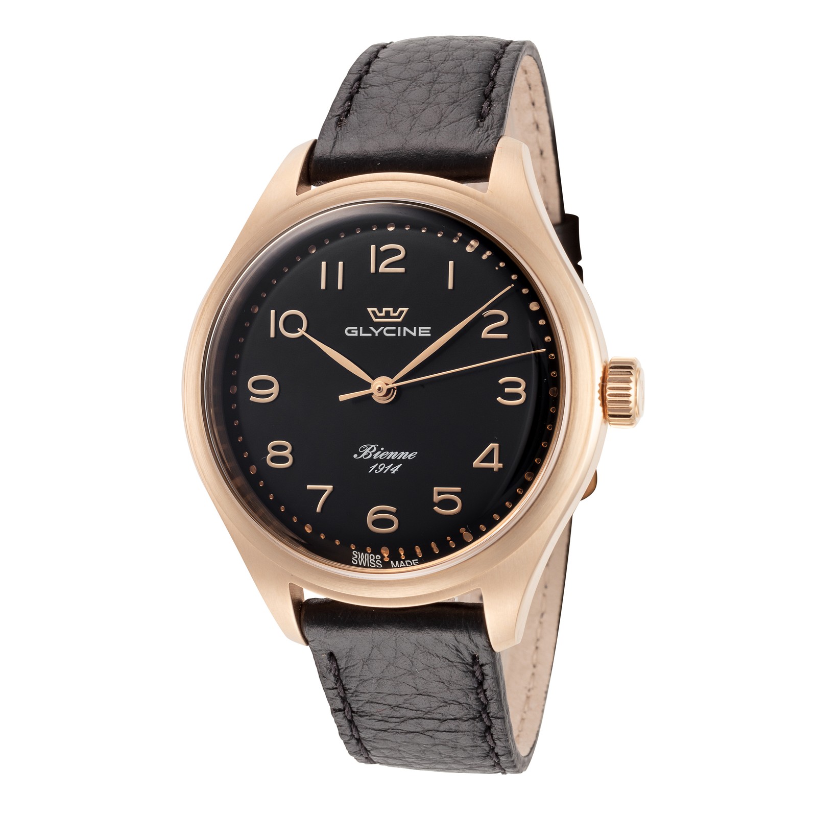 Glycine Men’s Beinne 1914 39mm Automatic Watch GL0335