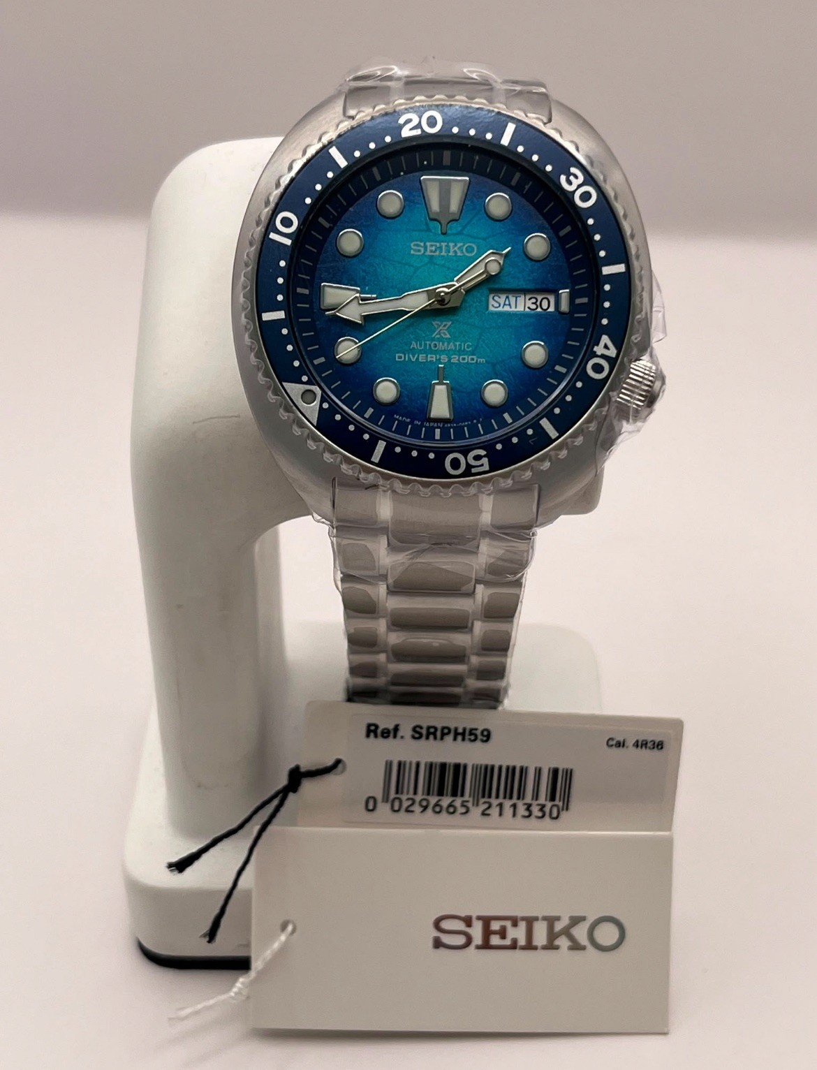 Seiko Automatic Prospex Turtle Divers 200M Special Edition Watch SRPH59 NEW