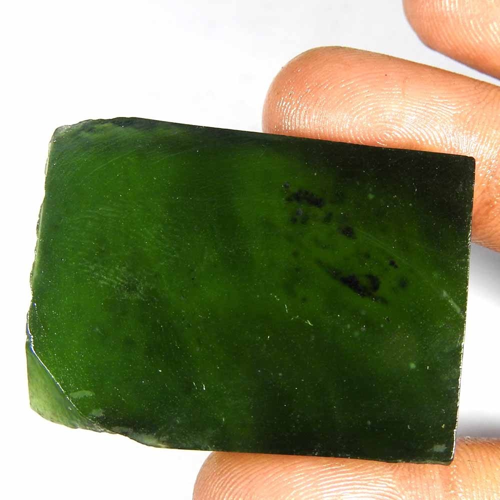 114.70Cts100%Natural Green Serpentine Rough Cabochon Loose Gemstone