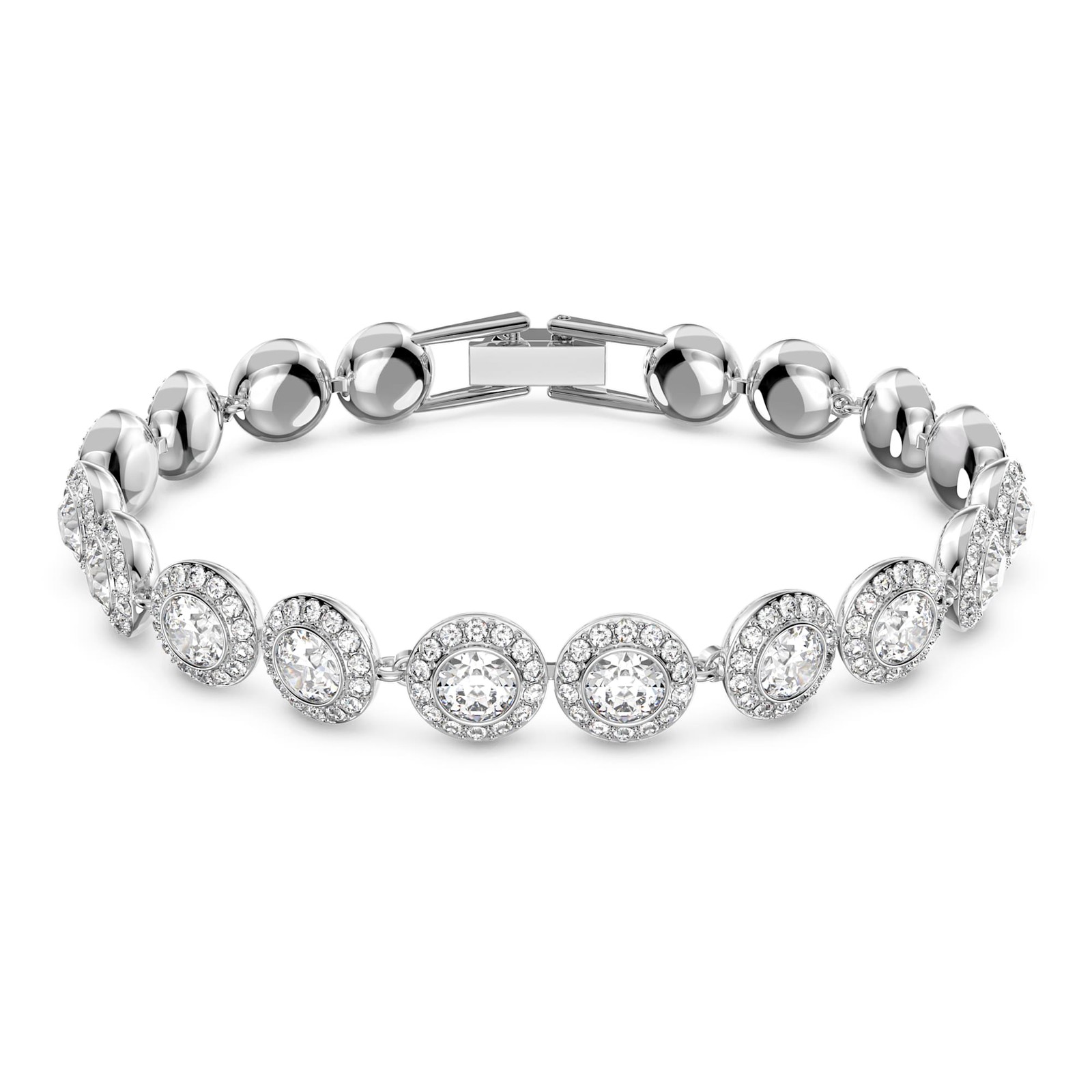 Swarovski Una Angelic Set, Necklace, Earrings & Bracelet, Round Cut 5367853