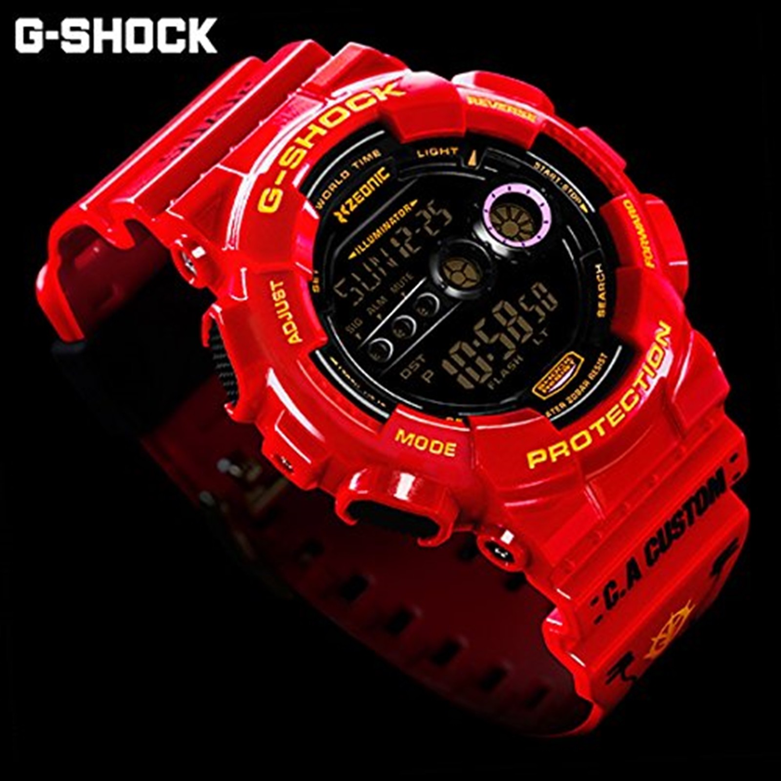 G-shock x Char Gundam Gshock limited 35th anniversarry BANDAI Japan NEW