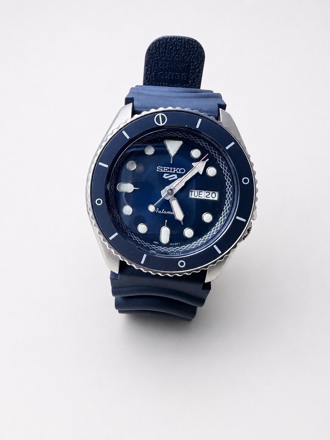 Vintage Seiko 5 Sports Blue Men’s Watch – SSK003K1 Good Condition