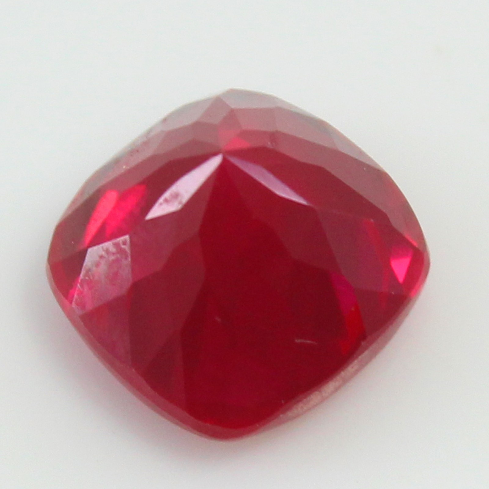 Natural 5.15 Ct Certified Pigeon Blood Red Ruby 9×9 MM Cushion Unheated Gemstone