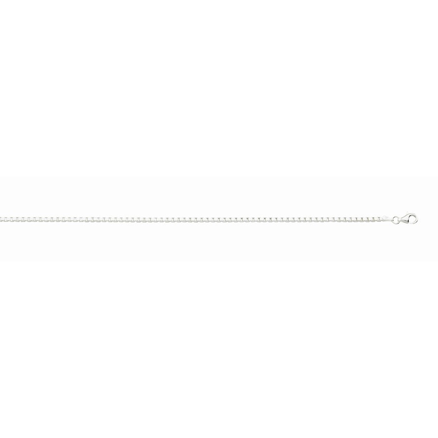 Sterling silver box chain 20″ 2.2 mm 11.4 grams