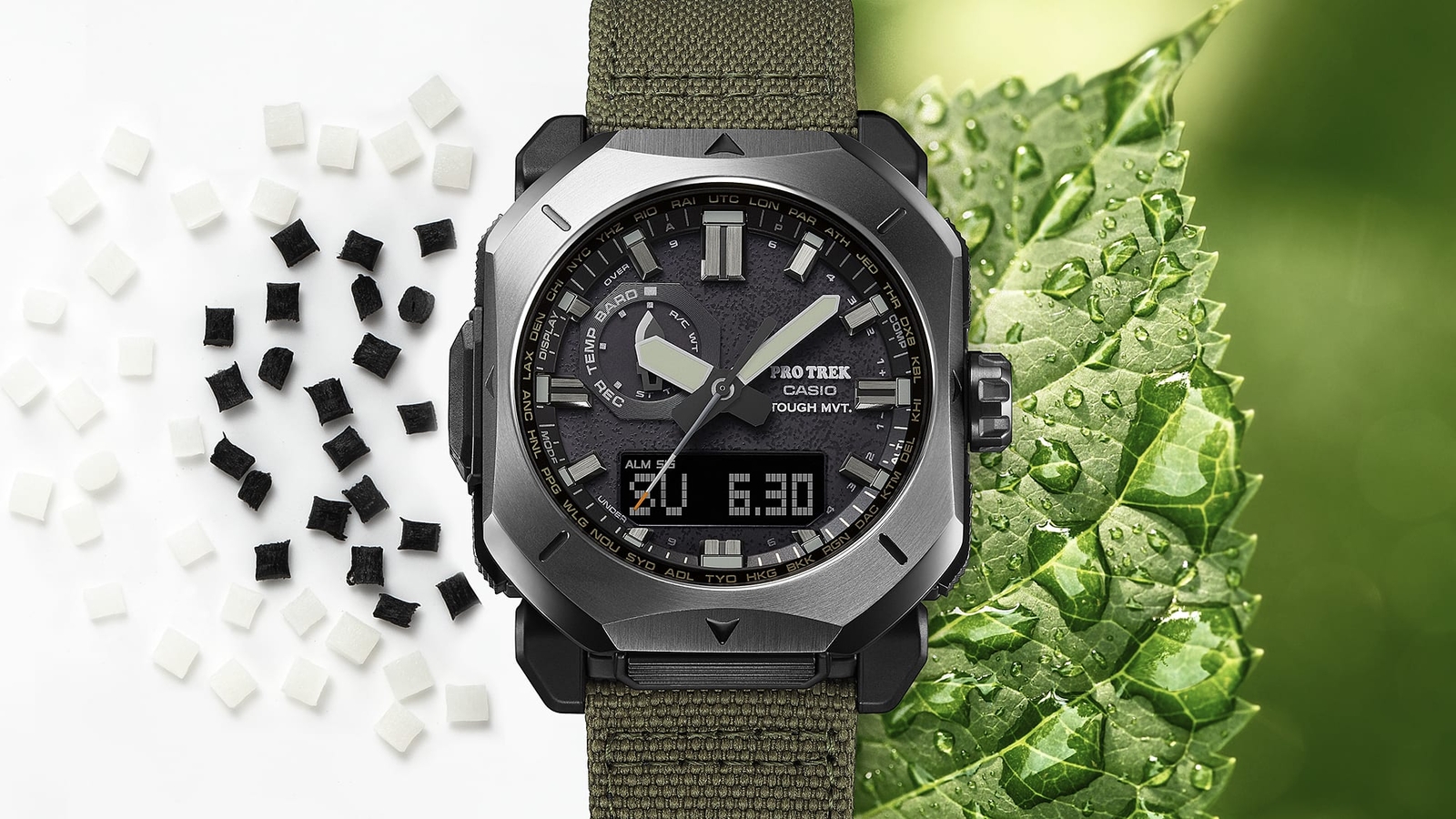 Casio Pro Trek PRW-6900YB-3JF Quartz Gray Dial 44.8 mm Watch