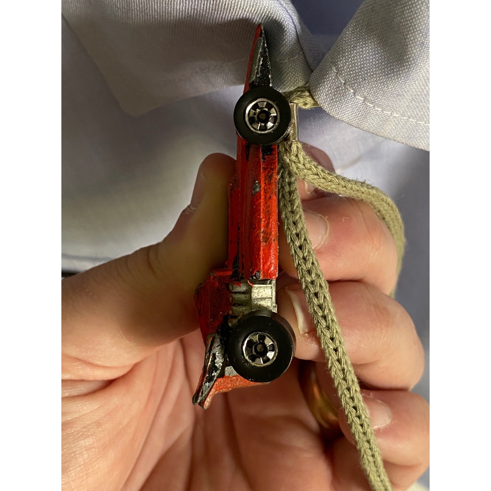 1973 hot wheels formula pack distressed racing car bolo tie lariat tie